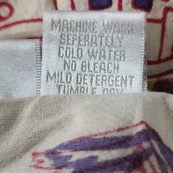 Soft Surrounding women's maxi wrap skirt paisley Sz Petite Med Boho 100% cotton - Picture 7 of 8